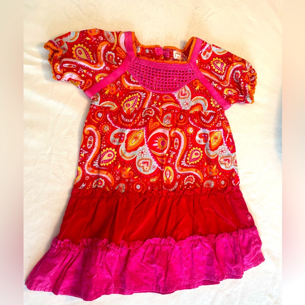 Me too Multicolored Summer Dress 2T